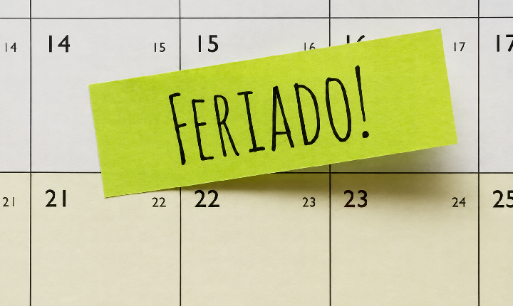 FERIADÕES MARCAM OS ÚLTIMOS FERIADOS DE 2026