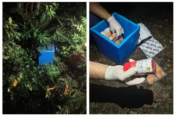 MATERIAL RADIOATIVO ROUBADO DE VAN É LOCALIZADO EM TERRENO BALDIO EM SÃO PAULO