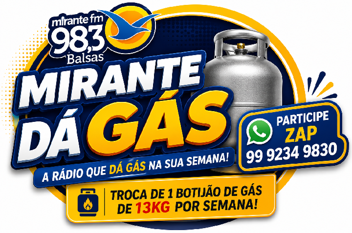 MIRANTE DÁ GÁS