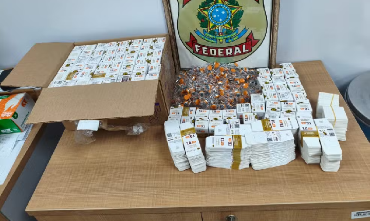 PF APREENDE MAIS DE MIL AMPOLAS DE TIRZEPATIDA NO AEROPORTO DE SÃO LUÍS