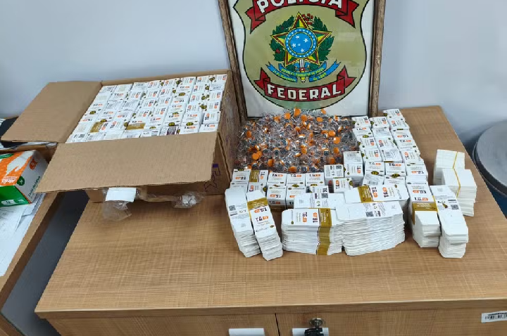 PF APREENDE MAIS DE MIL AMPOLAS DE TIRZEPATIDA NO AEROPORTO DE SÃO LUÍS