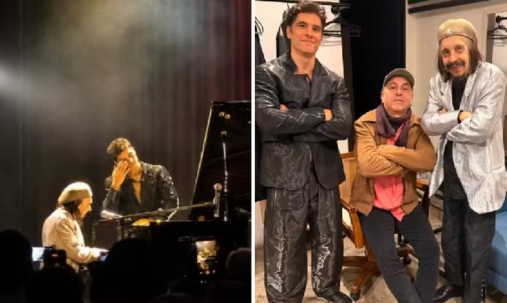 ÚLTIMA APRESENTAÇÃO DE BENITO DI PAULA TEVE SHOW AO LADO DO FILHO E PARTICIPAÇÃO DE ZECA BALEIRO