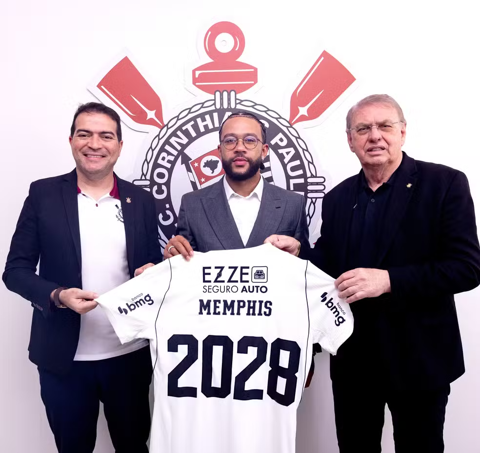 Corinthians confirma renovação de Memphis Depay até 2028