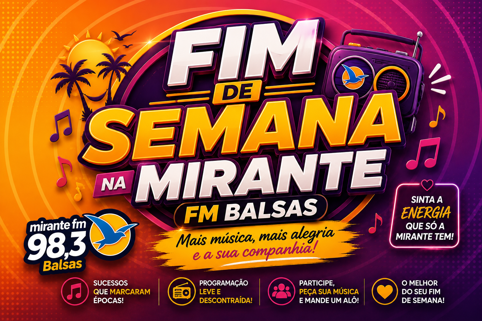Fim de Semana Mirante FM